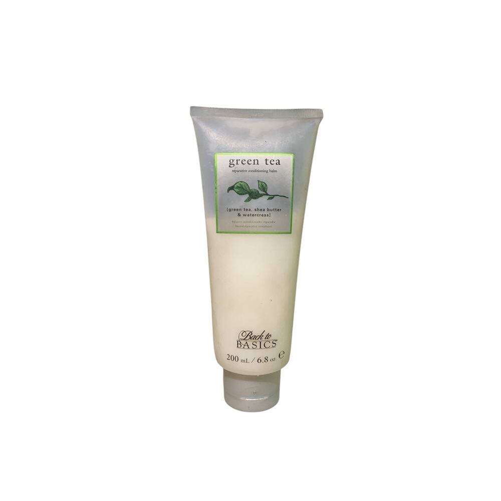 Back to Basics Green Tea Reparative Conditioning Balm 6.8 Ounces See Amount Bran